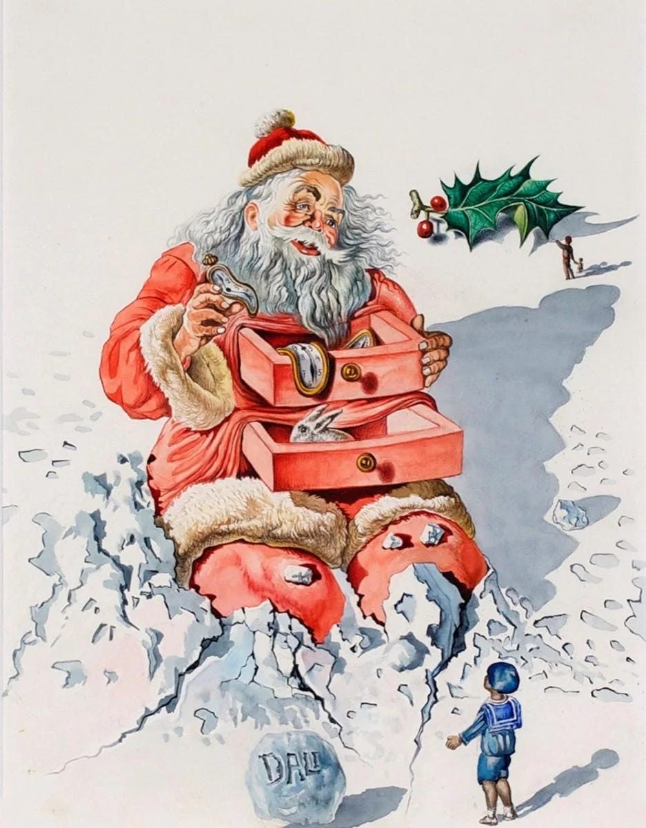 Salvador Dalí, Santa with Drawers, 1948