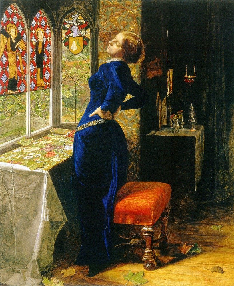 John Everett Millais, Mariana , 1850 - 1851
