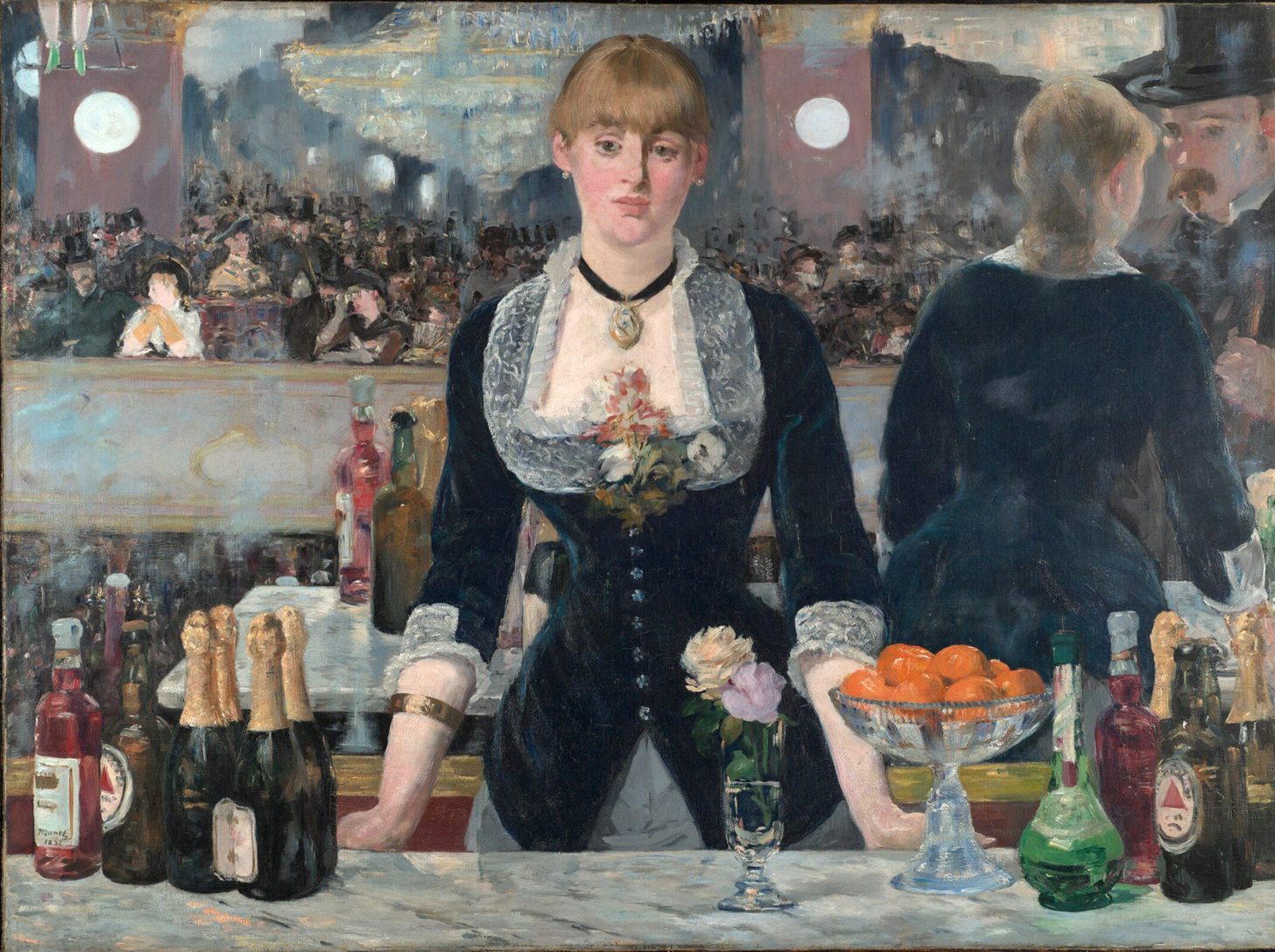 Édouard Manet, A Bar at the Folies-Bergère, 1882