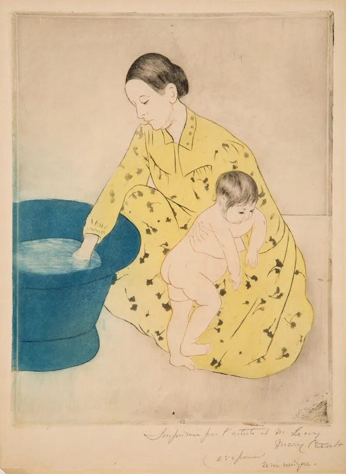 Mary Cassatt, The Bath, 1890