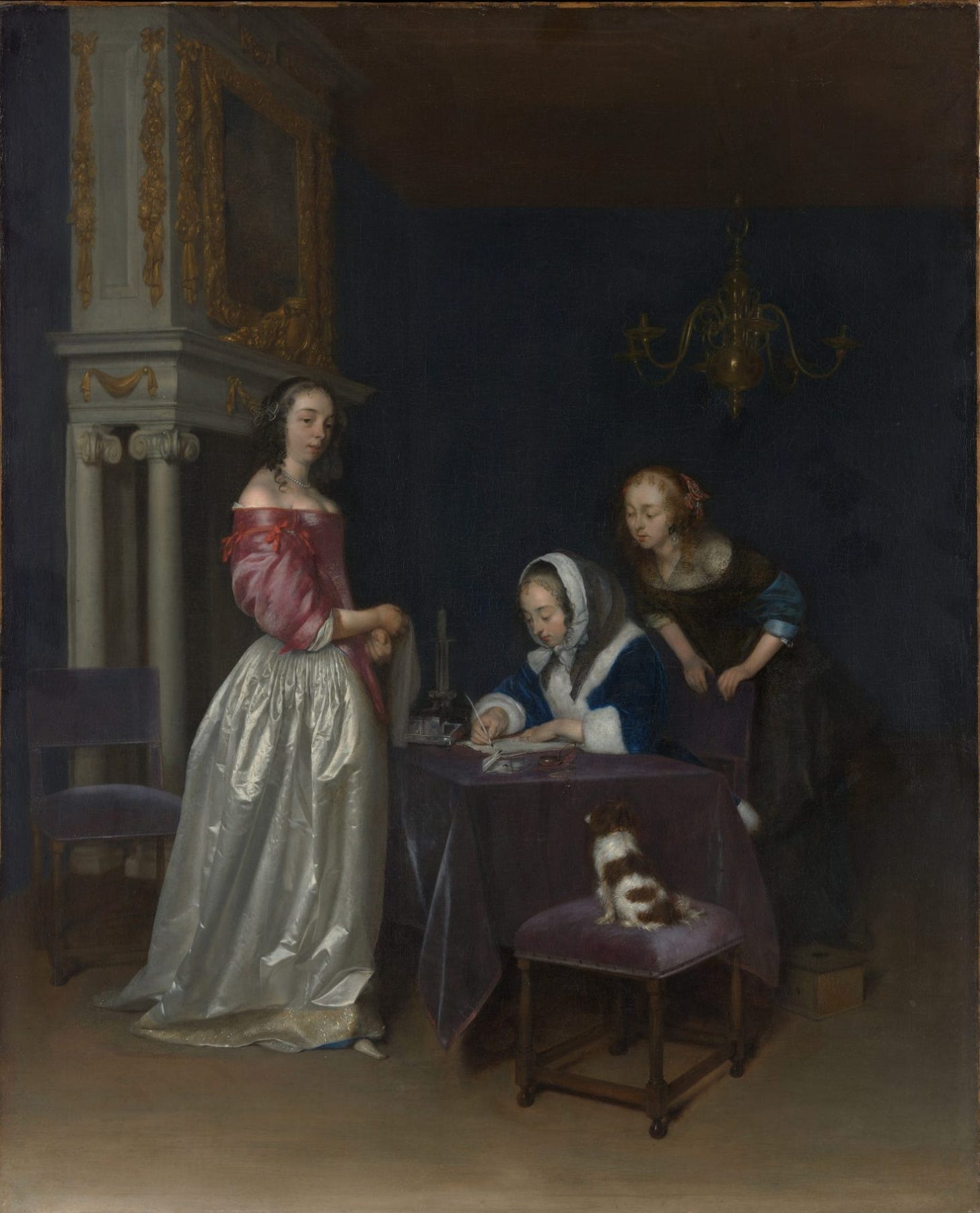 Gerard ter Borch the Younger, Curiosity , ca. 1660–62