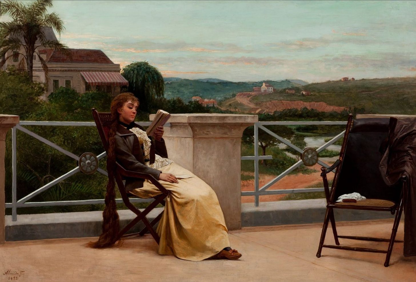 Jose Ferraz de Almeida Junior, Reading , 1892