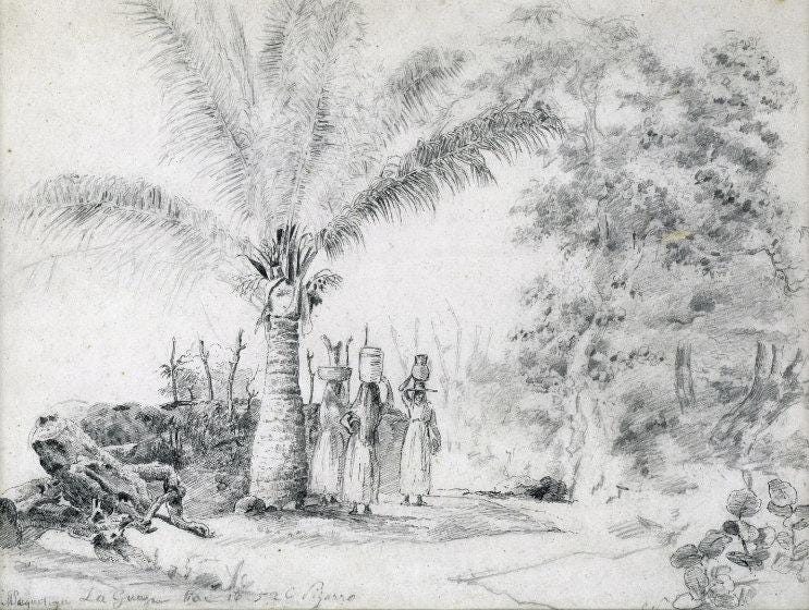 Camille Pissarro, La Guaira, 1852