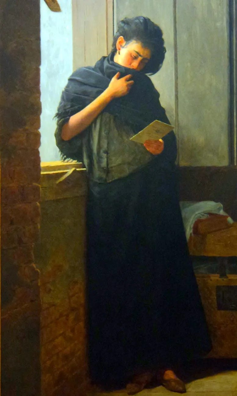 Almeida Júnior, Saudade , 1899