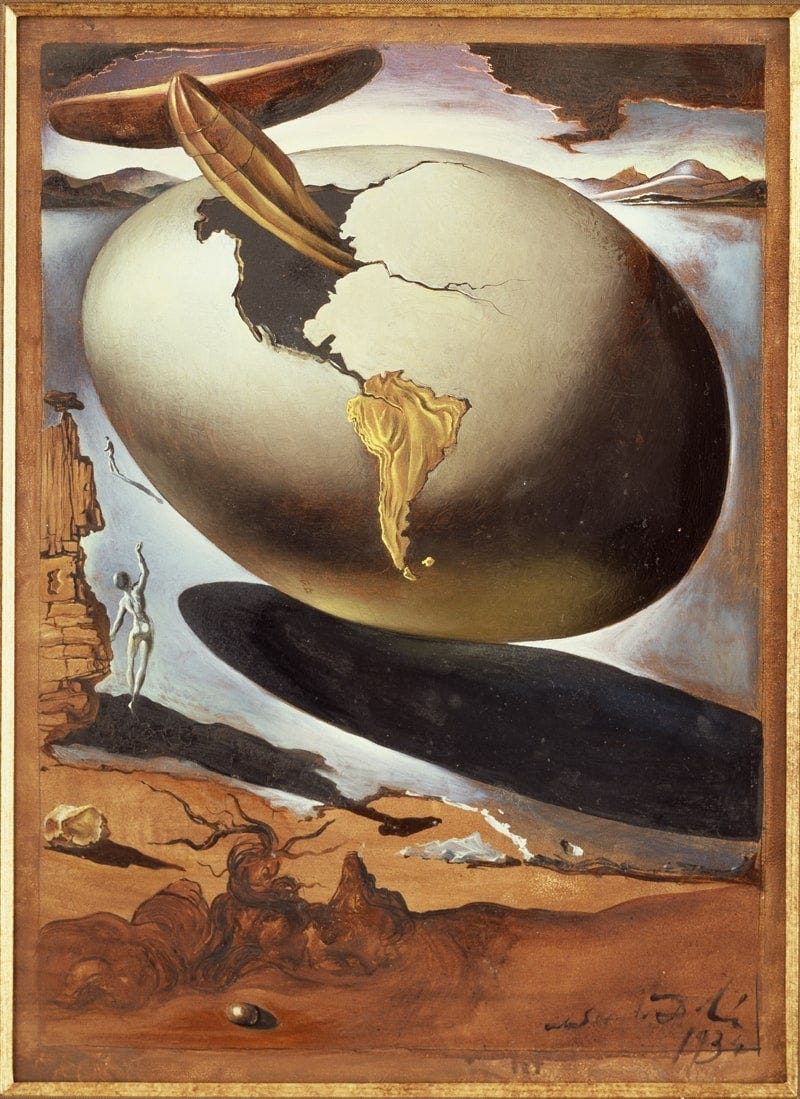 Salvador Dalí, Allegory of an American Christmas, 1934
