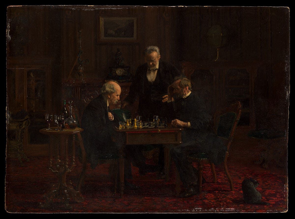 Thomas Eakins, The Chess Players, 1876
